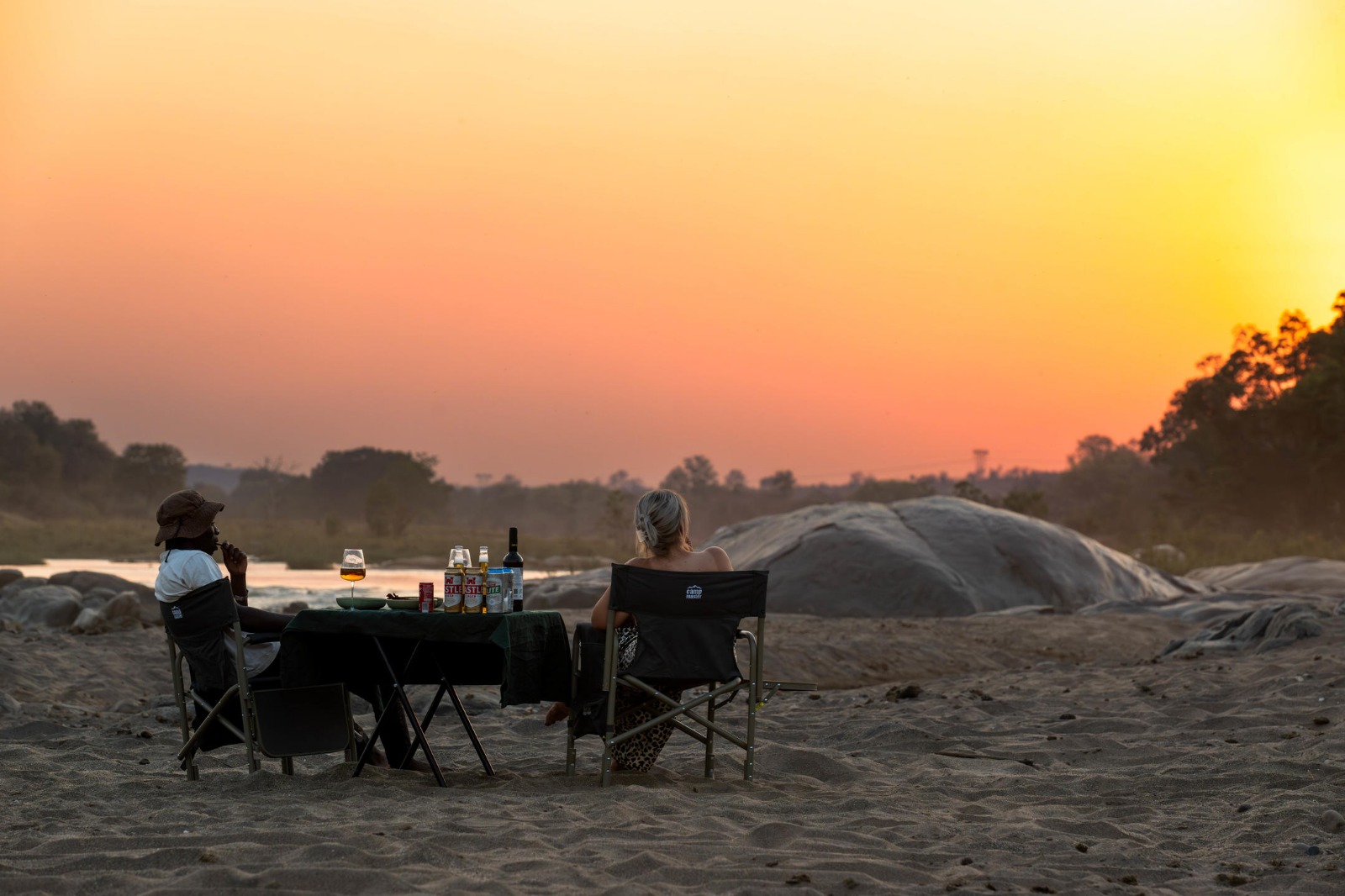 Sunset over the Greater Kruger National Park, South Africa, a premier destination for private Big 5 luxury safaris.